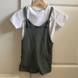 Art class Girls overall set size 6x